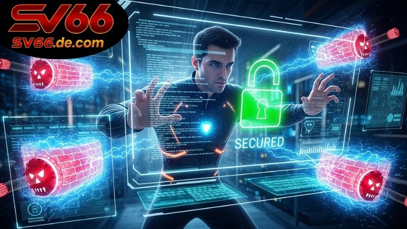 Chính sách bảo mật tài khoản được áp dụng tại nhà cái SV66