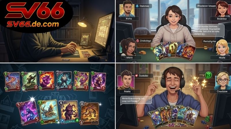 Chơi bài cùng bạn bè SV66 có gì thú vị?