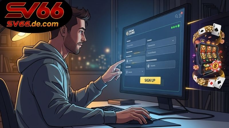 Cách đăng ký SV66 đơn giản gói gọn trong vòng vài bước