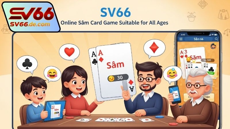 Game bài trực tuyến phù hợp mọi lứa tuổi SV66 - Dễ thắng! 5 Ưu điểm của game bài trực tuyến phù hợp mọi lứa tuổi SV66