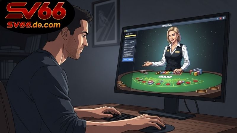 Trải nghiệm live dealer casino SV66 có gì đặc biệt?