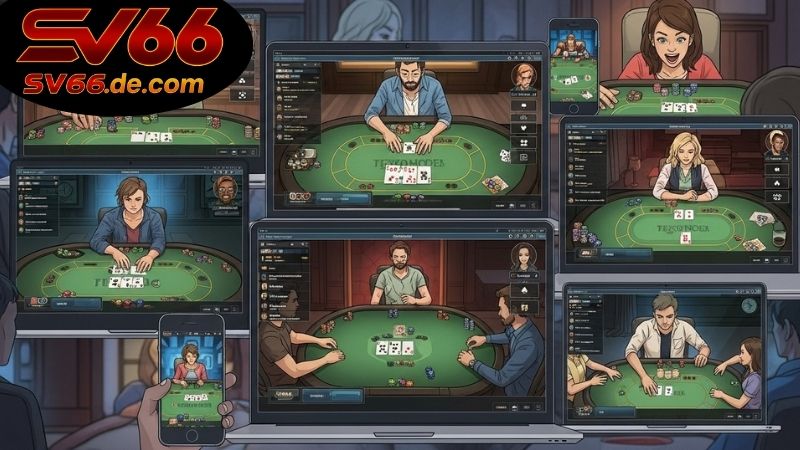 Bí quyết chơi Xì Tố online SV66